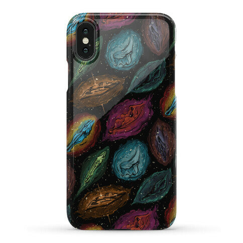 Cosmic Vulva Pattern Phone Case